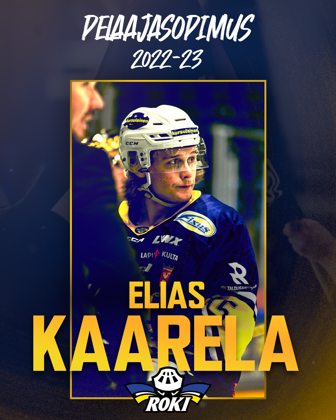 Elias Kaarela jatkaa - 900 korttia varattu