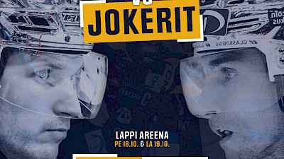 LAPPI VS. ETELÄ: ROKI - JOKERIT LAPPI AREENALLA 18-19.10.2024