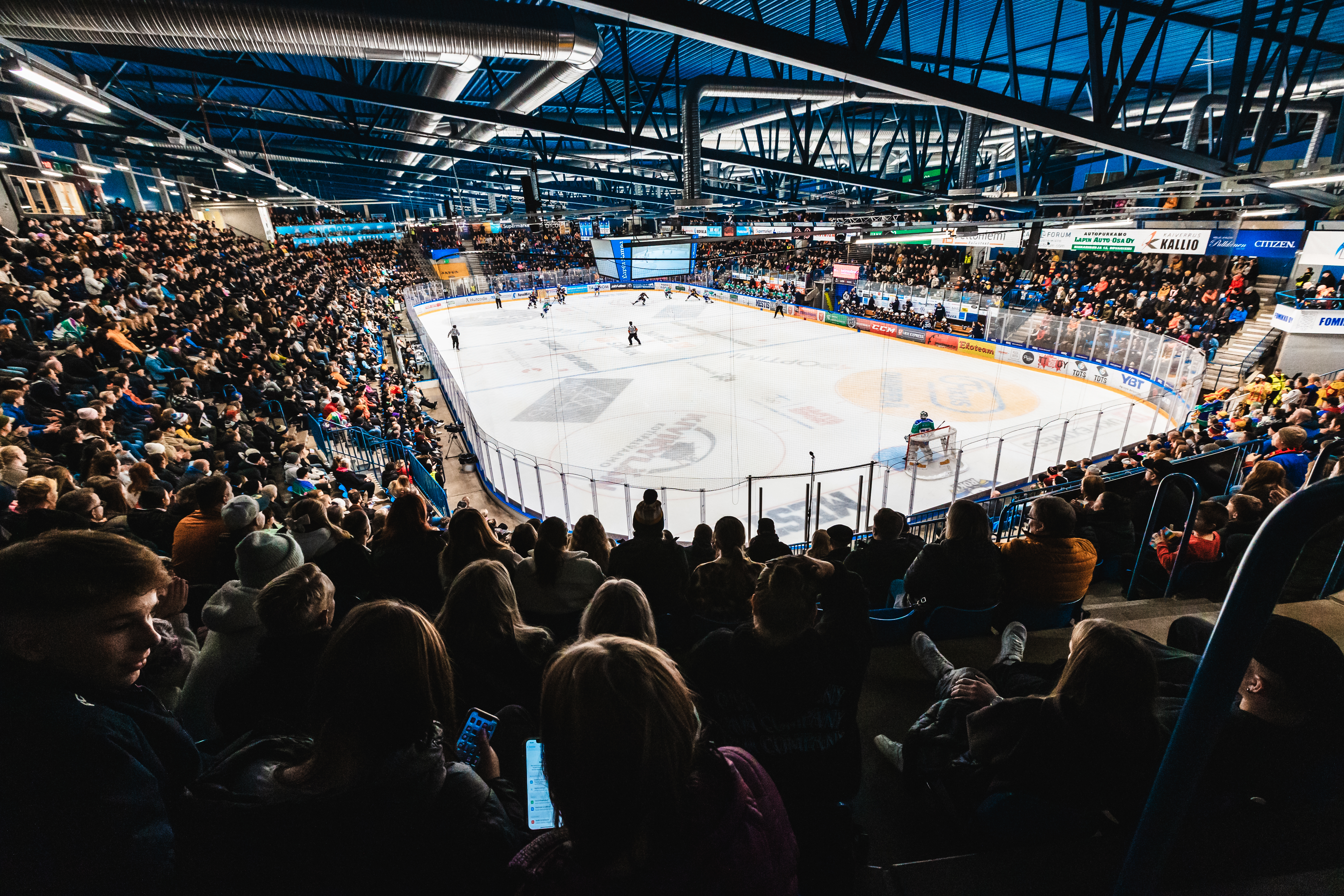 ROKI - JOKERIT OTTELUT EHDOLLA VUODEN SYKÄHDYTTÄVIMMÄKSI LAPPILAISEKSI URHEILUTAPAHTUMAKSI 2024